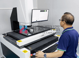 氧化鋯陶瓷放料閥二次元檢測(cè)